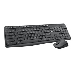 Комплект клавиатура и мишка Logitech MK235, Dark Gray