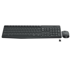 Комплект клавиатура и мишка Logitech MK235, Dark Gray