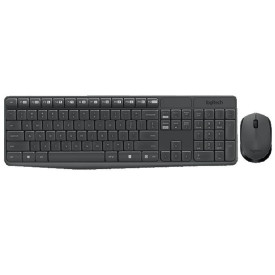 Комплект клавиатура и мишка Logitech MK235, Dark Gray