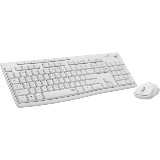 Комплект клавиатура и мишка Logitech MK295, White