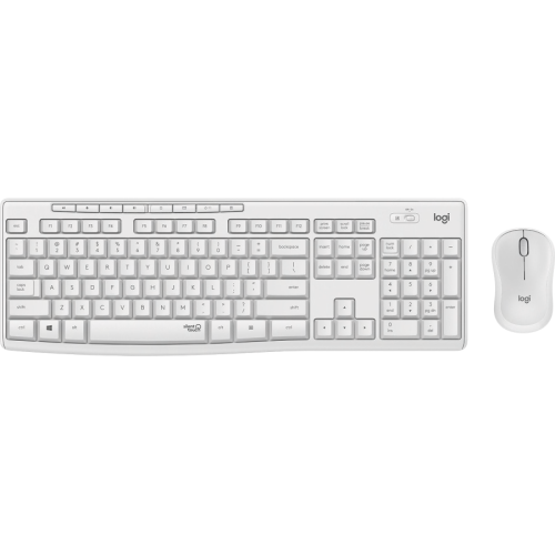 Комплект клавиатура и мишка Logitech MK295, White