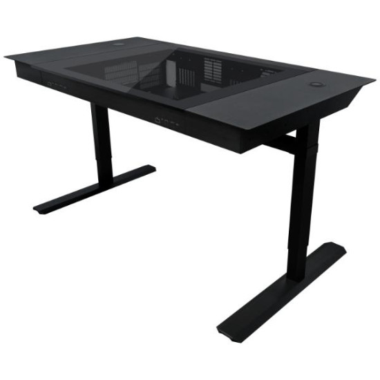 Компютърна кутия в бюро 2 в 1 Lian Li DK07 - Black