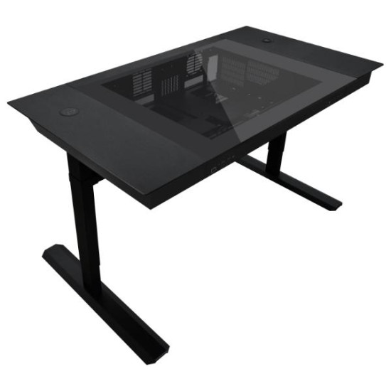 Компютърна кутия в бюро 2 в 1 Lian Li DK07 - Black