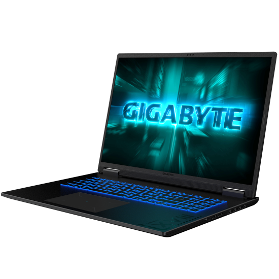 Лаптоп GIGABYTE GAMING A18 3TH, 18 инча, IPS, WUXGA 2560x1600, 165Hz, AMD Ryzen 7 260, 16GB DDR5, 512GB SSD, RTX 5050 8GB, Без OS