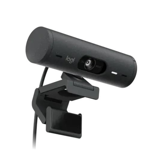 Уеб камера Logitech BRIO 500 Grafite, FHD, USB-C, Mic