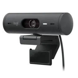 Уеб камера Logitech BRIO 500 Grafite, FHD, USB-C, Mic