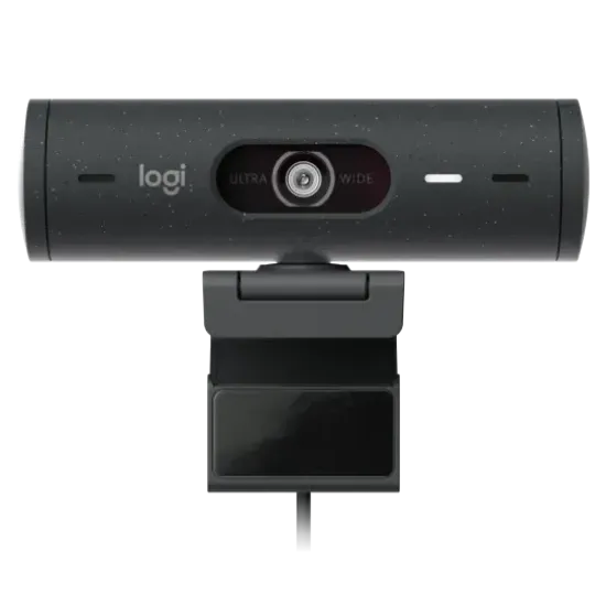 Уеб камера Logitech BRIO 500 Grafite, FHD, USB-C, Mic