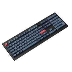 Безжична клавиатура Keychron V6 MAX QMK, Carbon Black, Bluetooth, RGB, Gateron Jupiter Brown суичове