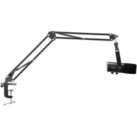Микрофон FIFINE AM8T, RGB, със стойка, Black