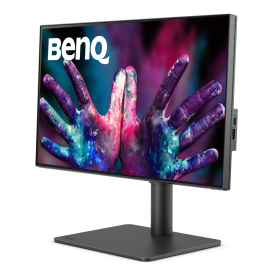 Монитор BenQ PD2506Q, 25 инча, IPS, QHD 2560x1440, 60Hz, 5ms, HDR10, HDMI/DP