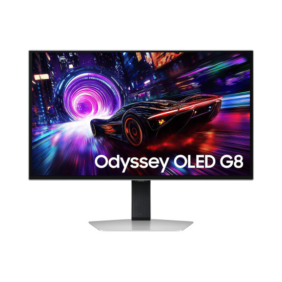 Монитор SAMSUNG Odyssey OLED G8, 27 инча, QD-OLED, UHD 3840x2160, 240 Hz, 0.3ms, FreeSync Premium Pro, HDR10+ Gaming