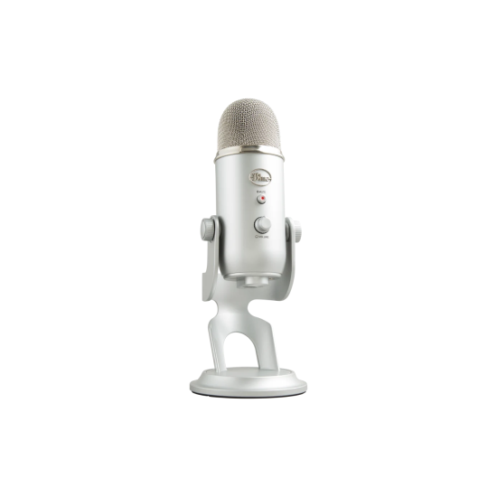 Микрофон Logitech Blue Yeti, USB, Silver (988-000238)