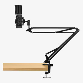 Микрофон Streamplify MIC RGB, USB, с рамо, Black
