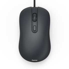 Мишка HAMA CM-200, 4 бутона, тиха, Black