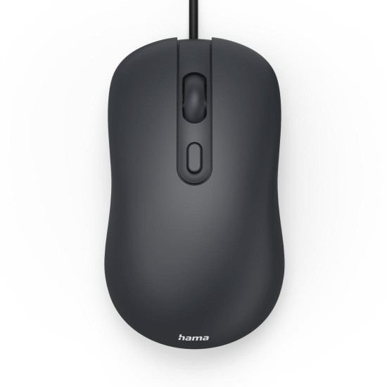 Мишка HAMA CM-200, 4 бутона, тиха, Black