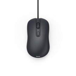 Мишка HAMA CM-200, 4 бутона, тиха, Black