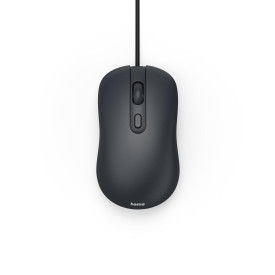 Мишка HAMA CM-200, 4 бутона, тиха, Black
