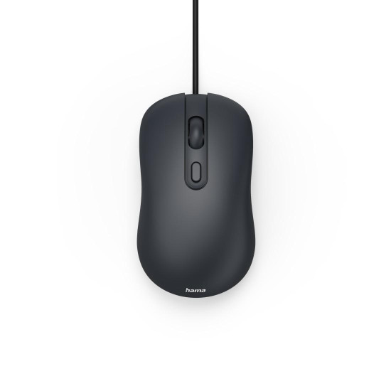 Мишка HAMA CM-200, 4 бутона, тиха, Black