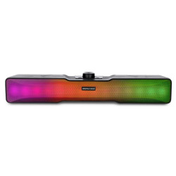 Саундбар Spartan Gear Orpheus RGB, 10W, Bluetooth, 3.5mm, Black