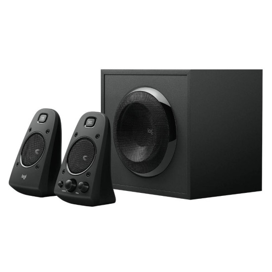 Тонколони Logitech Z623, 200W, 220V, 3.5mm, Black