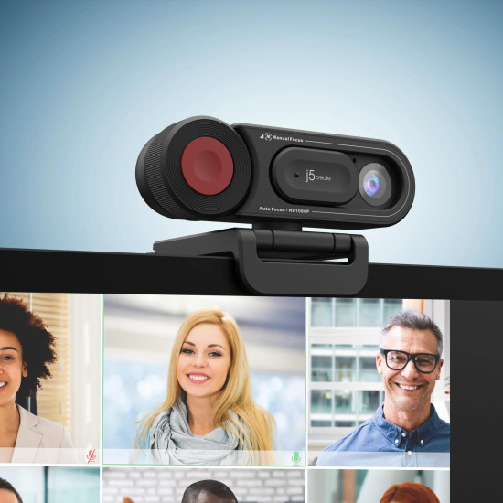 Уеб камера j5create JVU250, FHD, USB, Auto Focus, Mic