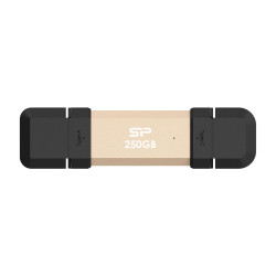 Външен SSD диск Silicon Power DS72 250GB, USB 3.2, Gold