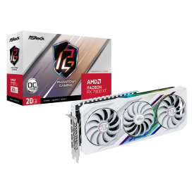 Видеокарта ASROCK RX 7900 XT Phantom Gaming White OC 20GB GDDR6