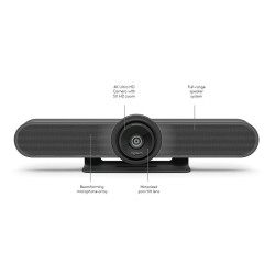 Уеб камера LOGITECH MeetUp, UHD 4K, USB, Mic