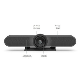 Уеб камера LOGITECH MeetUp, UHD 4K, USB, Mic