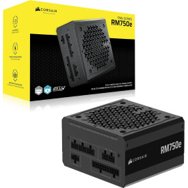 Захранване Corsair RM750e, 750W, 80+ Gold, ATX 3.1, Fully Modular
