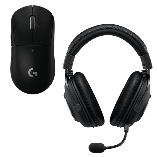 Комплект мишка и слушалки Logitech G Pro X Superlight + G Pro, Wireless
