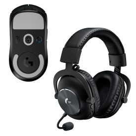 Комплект мишка и слушалки Logitech G Pro X Superlight + G Pro, Wireless