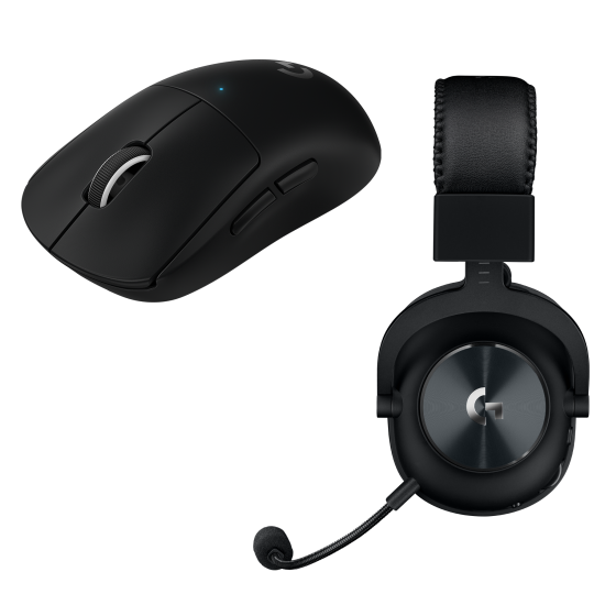 Комплект мишка и слушалки Logitech G Pro X Superlight + G Pro, Wireless