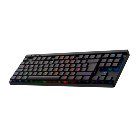 Безжична клавиатура Logitech G515 Lightspeed TKL, RGB, Black