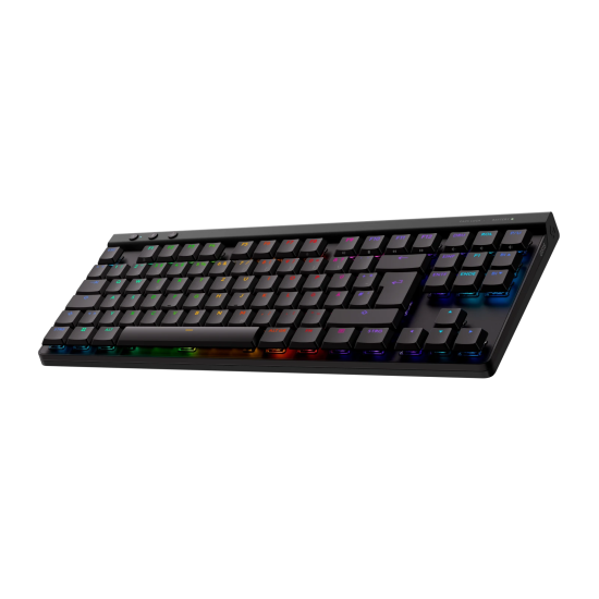 Безжична клавиатура Logitech G515 Lightspeed TKL, RGB, Black