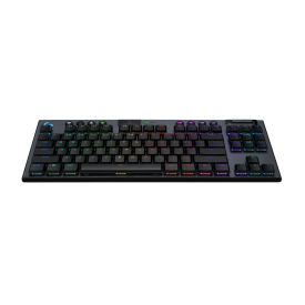 Безжична клавиатура Logitech G915 X Lightspeed TKL, Tactile Switch, RGB, Black