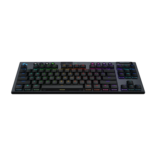 Безжична клавиатура Logitech G915 X Lightspeed TKL, Tactile Switch, RGB, Black