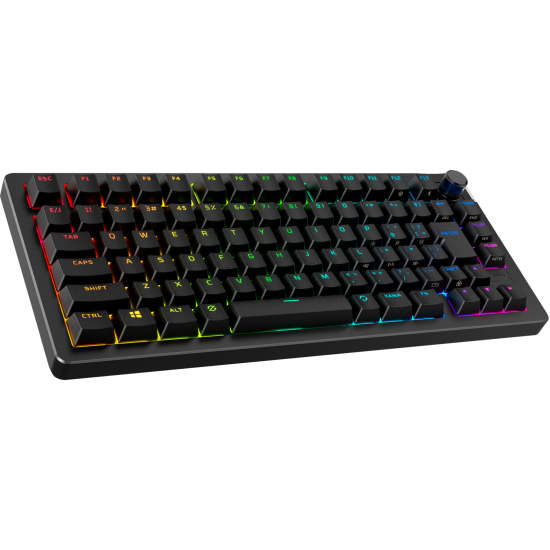 Безжична клавиатура HyperX Alloy Rise 75, RGB, Black