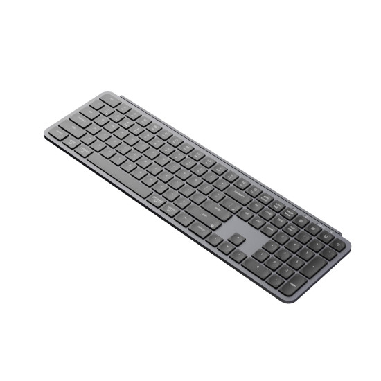 Безжична клавиатура Keychron B6 Pro Ultra-Slim, Bluetooth, Space Gray