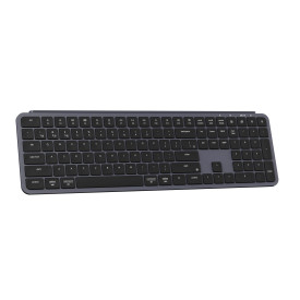 Безжична клавиатура Keychron B6 Pro Ultra-Slim, Bluetooth, Space Gray