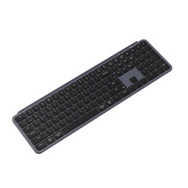 Безжична клавиатура Keychron B6 Pro Ultra-Slim, Bluetooth, Space Gray