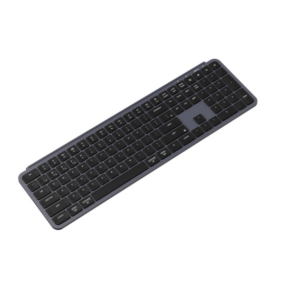 Безжична клавиатура Keychron B6 Pro Ultra-Slim, Bluetooth, Space Gray