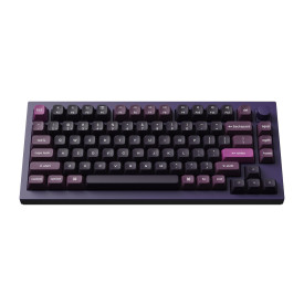 Безжична клавиатура Keychron Q1 MAX Gateron Jupiter Red суичове, Purple, RGB