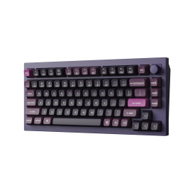 Безжична клавиатура Keychron Q1 MAX Gateron Jupiter Red суичове, Purple, RGB