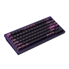 Безжична клавиатура Keychron Q1 MAX Gateron Jupiter Red суичове, Purple, RGB