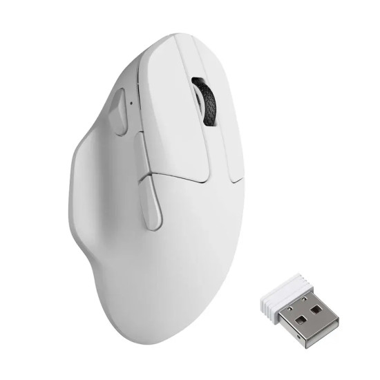 Безжична мишка Keychron M7, 8000 Hz, White
