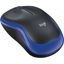 Безжична мишка Logitech M185, Blue/Black