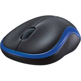 Безжична мишка Logitech M185, Blue/Black