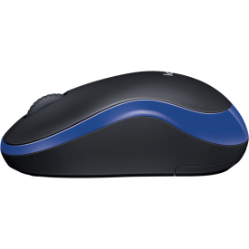 Безжична мишка Logitech M185, Blue/Black