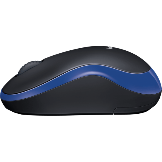 Безжична мишка Logitech M185, Blue/Black
